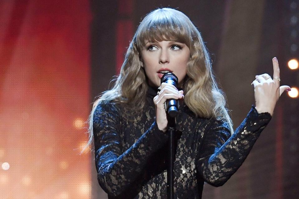 Taylor Swift has been re-recording parts of her back catalogue as part of a dispute over rights (REUTERS)