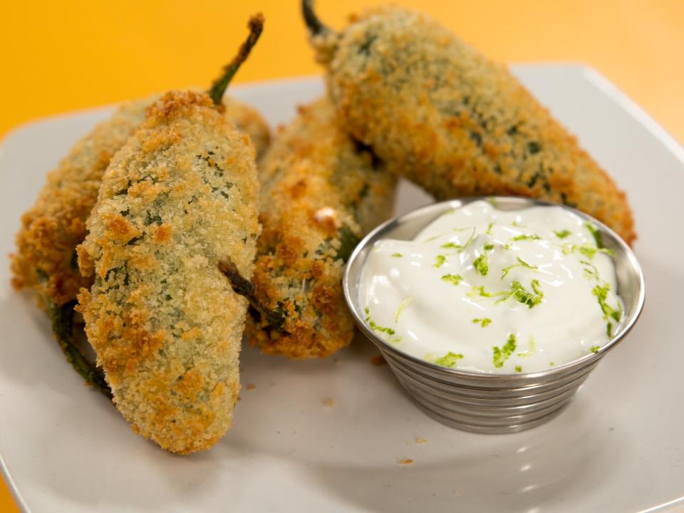 Air-Fried Jalapeño Poppers