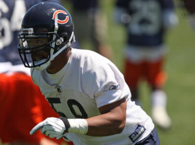 In 2009, the Chicago Bears drafted Marcus Freeman in Round 5. (Photo by Jonathan Daniel/Getty Images)