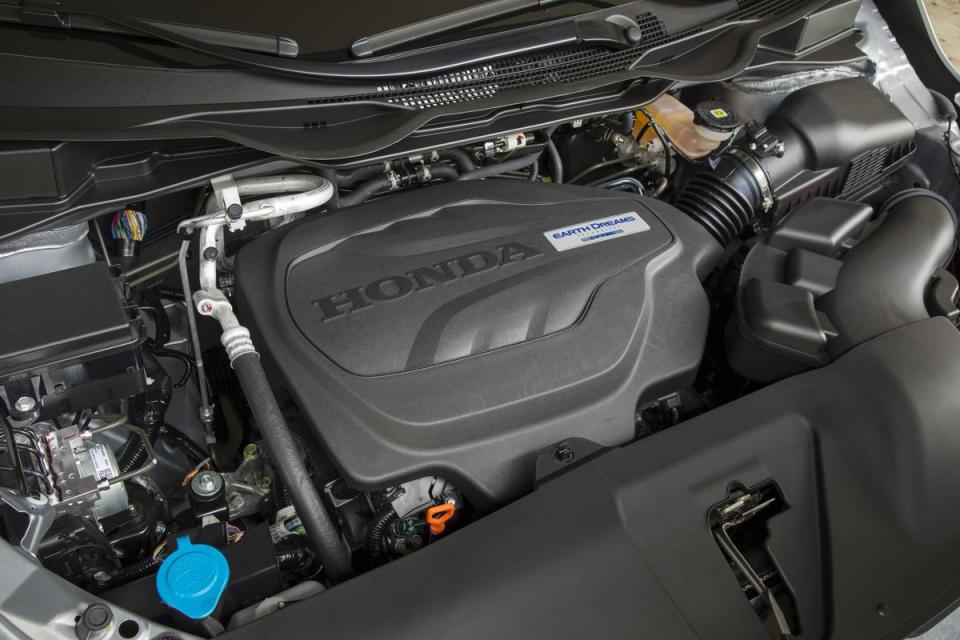 <p>Honda’s 3.5-liter V-6 has been a constant in the Odyssey minivan since it was installed in the second-generation 1999 model; however, output has increased from the initial 210 horsepower to 280 for 2018. The latest version adds direct injection, enabling a full-point increase to the compression ratio and a boost of 32 horsepower, 12 lb-ft of torque, and a 500-rpm-higher redline. </p>