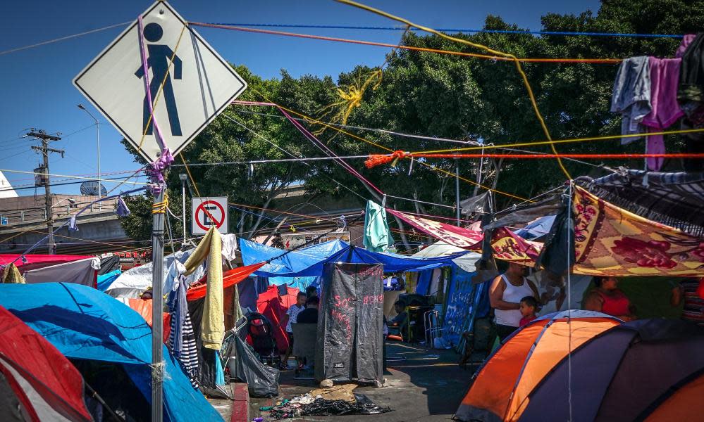 <span>Photograph: Joebeth Terríquez/EPA</span>