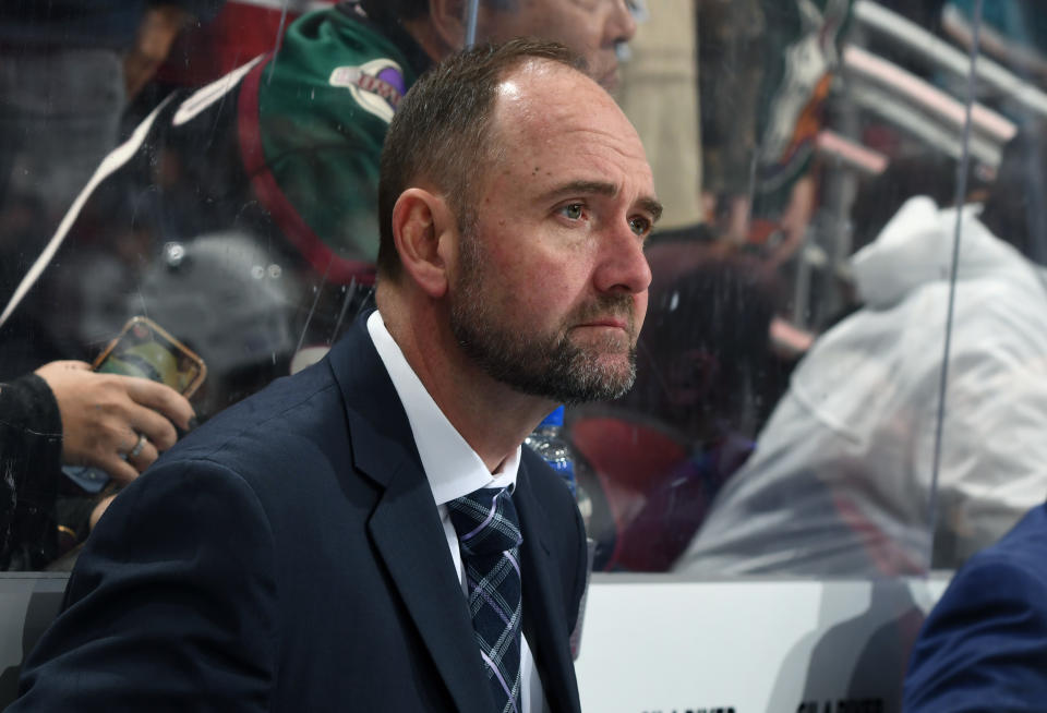 After four straight playoff appearances, Pete DeBoer has been fired in what is being reported as a "hockey decision." (Photo by Norm Hall/NHLI via Getty Images)