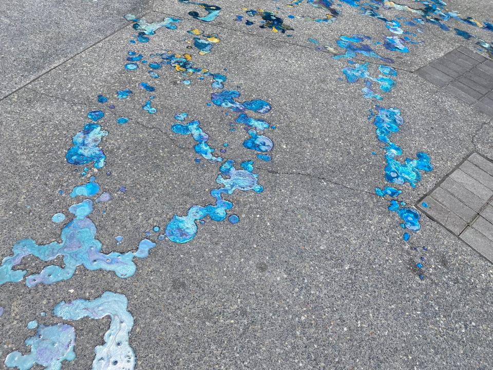 paint spill gotg avengers campus