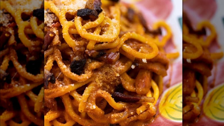 Cesarina spaghetti in dish
