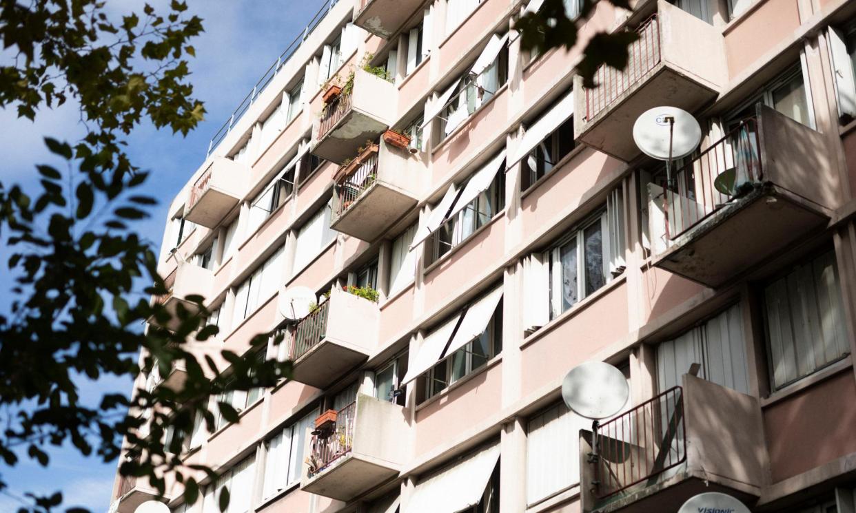 <span>Paris apartment block building</span><span>Photograph: Ed Alcock/The Guardian</span>