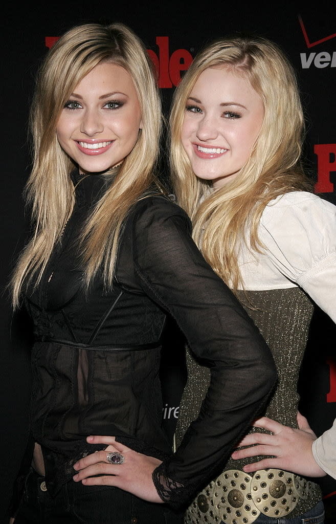 Aly and AJ as teens