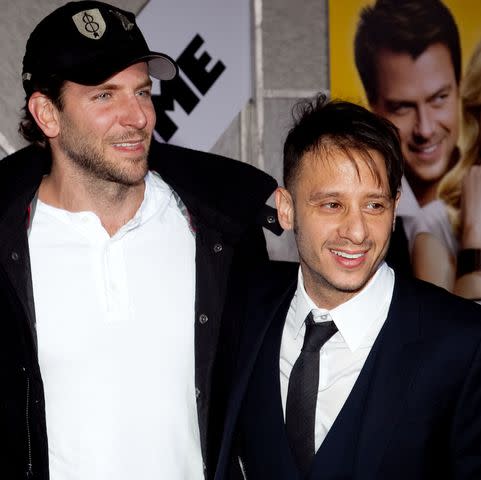 <p>Brian To/WireImage</p> Bradley Cooper (L) and producer Andrew Panay attend the world premiere of Touchstone Pictures' 'When in Rome' held at the El Capitan Theater on January 27, 2010 in Los Angeles, California.