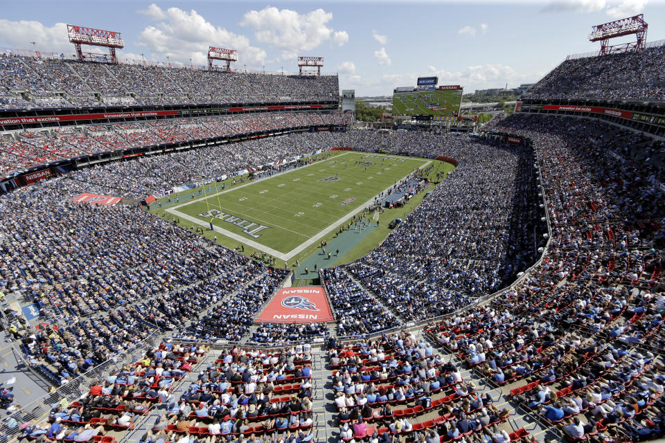 Nashville is the home of the Tennessee Titans. (AP) 