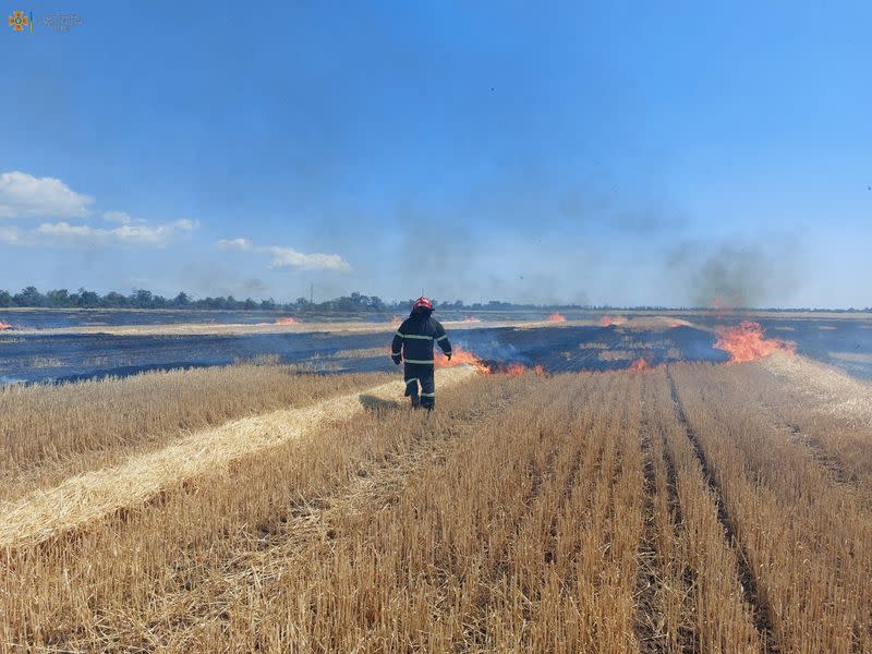 Russia's attack on Ukraine continues, in Mykolaiv region