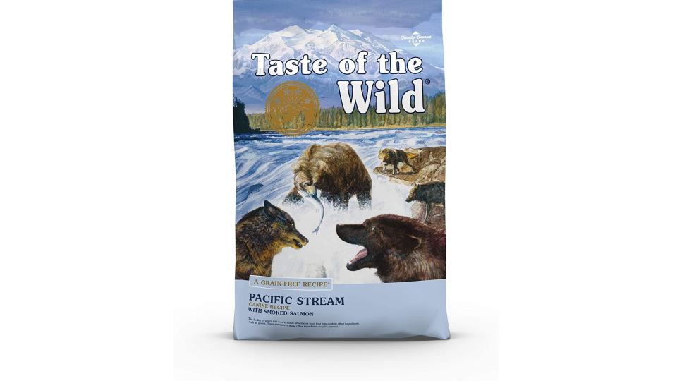 best dog food for allergies: Taste of the Wild Pacific Stream Grain-Free Dry Dog Food