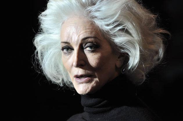 Carmen Dell'Orefice beeindruckt mit weißen Haaren (Bild: WENN)