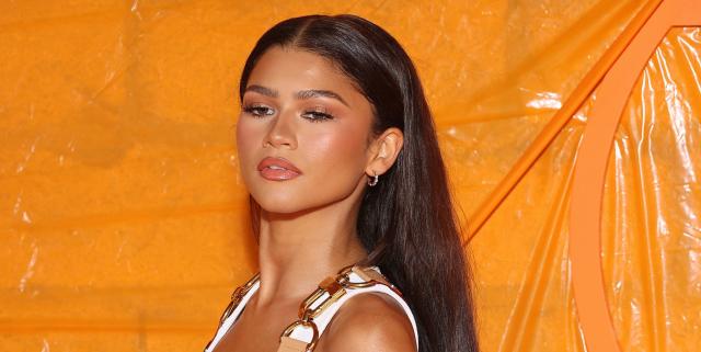 Zendaya Just Debuted Red Hair And A Micro-Fringe During Haute