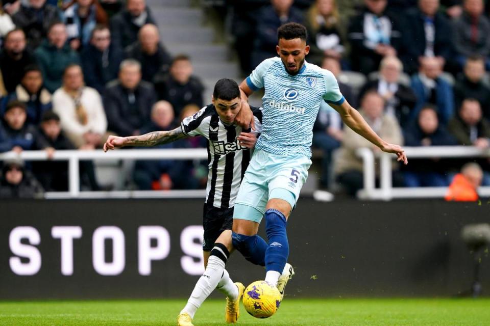 Lloyd Kelly in action against Newcastle last season <i>(Image: PA)</i>