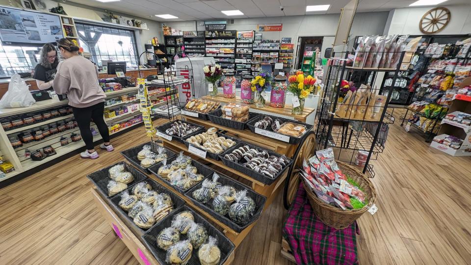 Austin Hogue says that while Dottie's can't always compete with big box grocery stores, they found a niche in locally made one-of-a-kind goods and a more personable atmosphere.