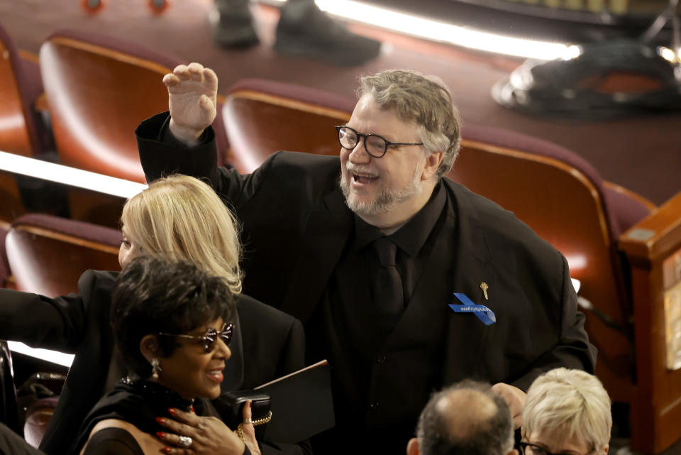 HOLLYWOOD, CALIFORNIA - MARCH 12: Guillermo del Toro attends the 95th Annual Academy Awards at Dolby Theatre on March 12, 2023 in Hollywood, California. (Photo by Kevin Winter/Getty Images)