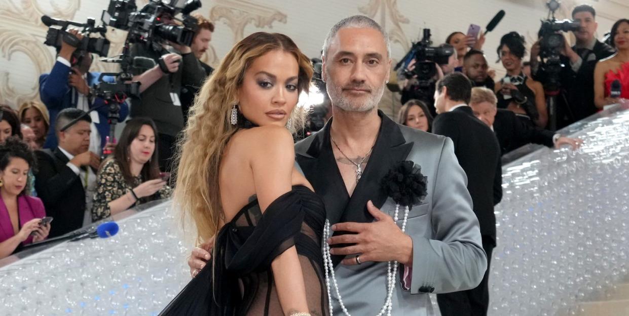 rita ora and taika waititi attend the 2023 met gala