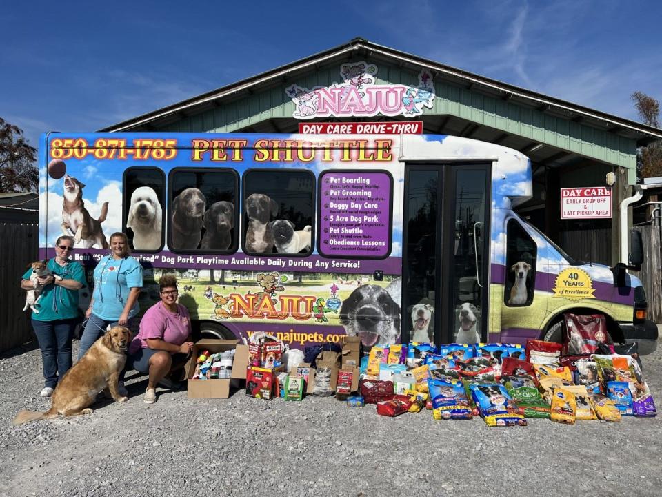 Stuff the Pup Bus will collect pet supplies to donate to local animal shelters this Christmas.