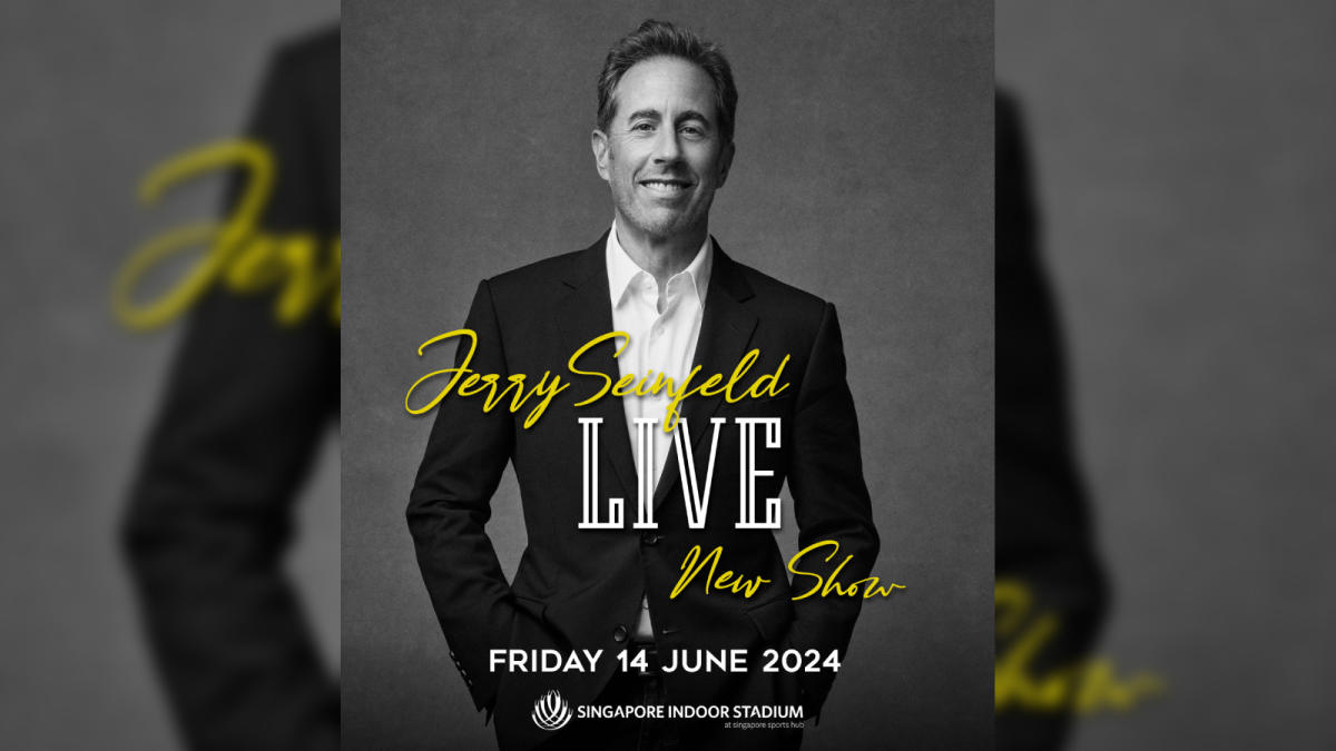 Comedy legend Jerry Seinfeld to perform in Singapore for one night only