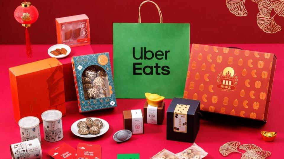 Uber Eats 首度與迪化商圈「台北年貨大街」合作。（圖／業者提供）