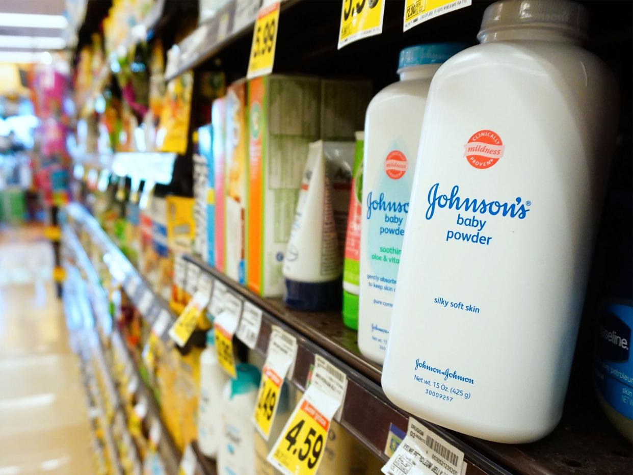 Johnson & Johnson is fighting thousands of cases relating to claims its talcum powder products cause cancer: Getty