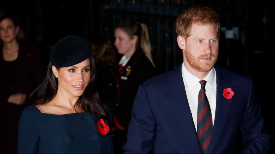 Bryony said:”They are so adorable. I saw them recently and genuinely lovely, happy, you know, first flushes of love, first year of being married.” Photo: Getty