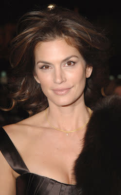 Cindy Crawford at the Hollywood premiere of Warner Bros. The Good German