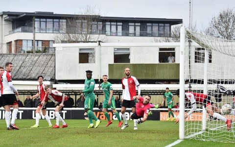 Will Hughes opens the scoring early on - Credit: Getty images