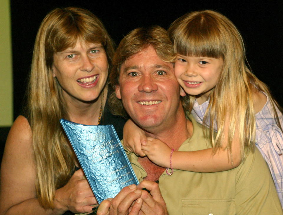 Bindi Irwin honoured her late father at the wedding. (Photo by Newspix/Getty Images)