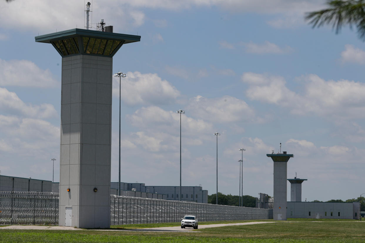 Federal prison complex in Terre Haute, Ind., on July 17, 2020.