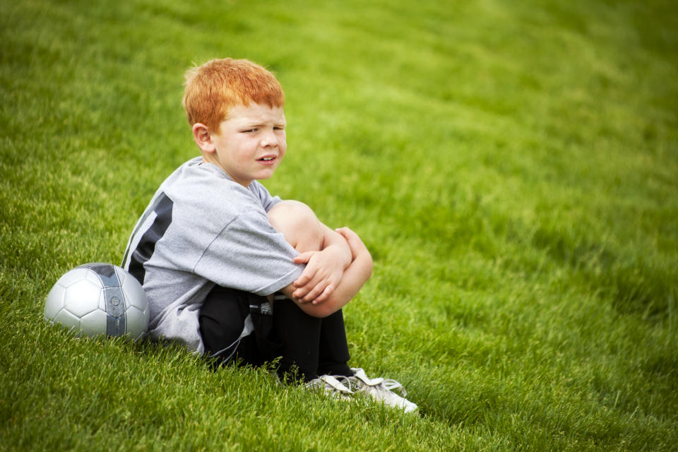 Changes in behaviour, like not wanting to take part in things they'd normally enjoy, is another sign. (Getty Images)