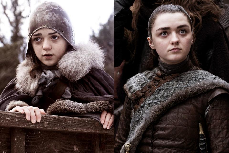 Maisie Williams as Arya Stark