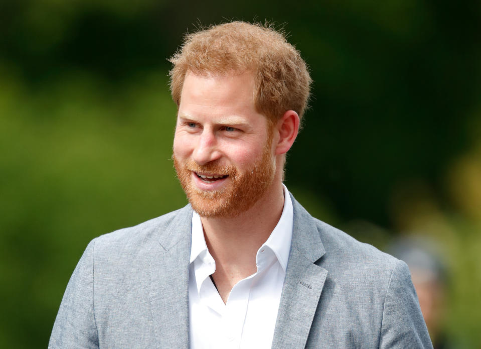 THE HAGUE, NETHERLANDS - MAY 09: (EMBARGOED FOR PUBLICATION IN UK NEWSPAPERS UNTIL 24 HOURS AFTER CREATE DATE AND TIME) Prince Harry, Duke of Sussex visits Sportcampus Zuiderpark to mark the official launch of the Invictus Games The Hague 2020 on May 9, 2019 in The Hague, Netherlands. (Photo by Max Mumby/Indigo/Getty Images)