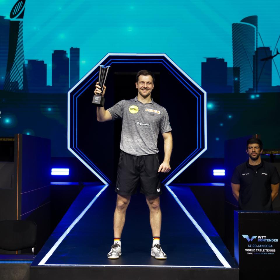 Timo Boll。（取材自WTT臉書）