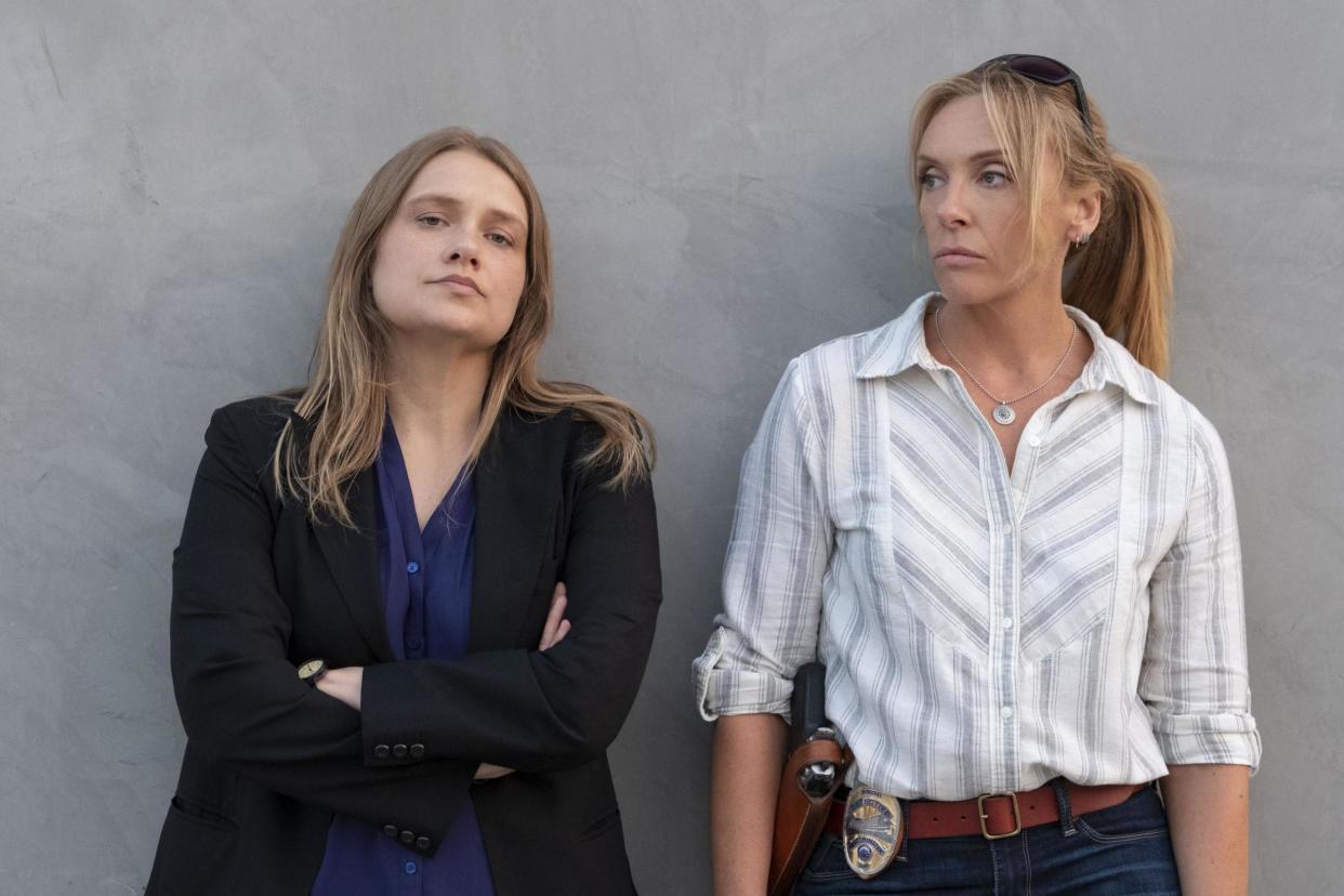 Merritt Wever and Toni Collette in Netflix's 'Unbelievable': Beth Dubber/Netflix