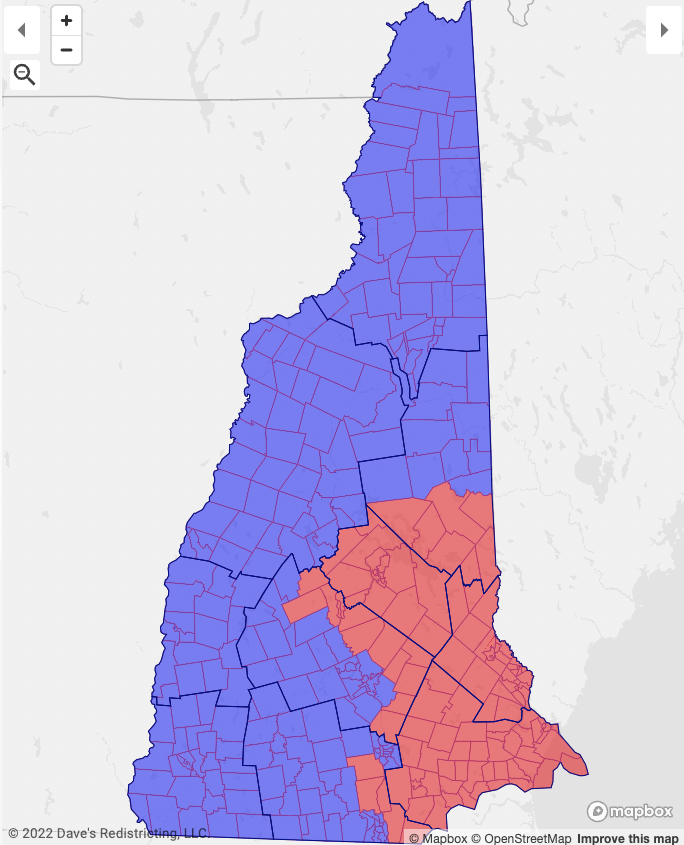 House and Senate lawmakers agreed to make minor changes to a congressional district map first released on Friday, moving a few towns from one district to the other so the population was more evenly distributed among them.