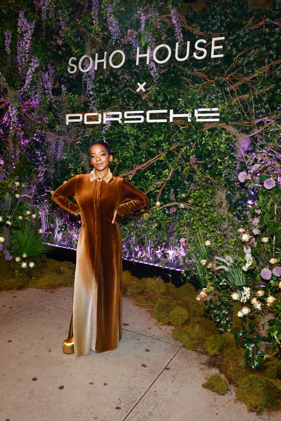 soho house and porsche electric met gala night of fashion party