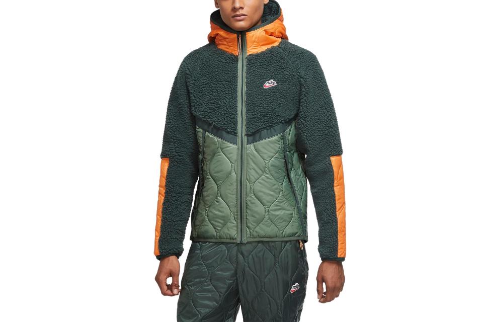 Nike Sportswear Heritage jacket (was $160, 25% off with code "CYBER25")