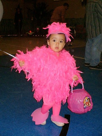 Pink Flamingo Baby Costume