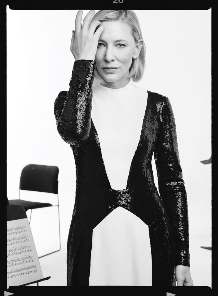 Cate Blanchett photographed for Variety Magazine in Los Angeles on November 20, 2022 by Alexi Lubomirski