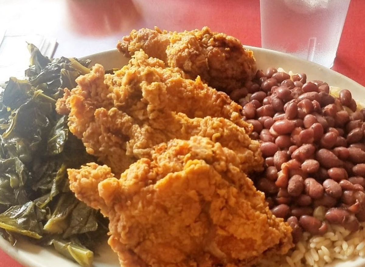 hard knox cafe fried chicken dinner.