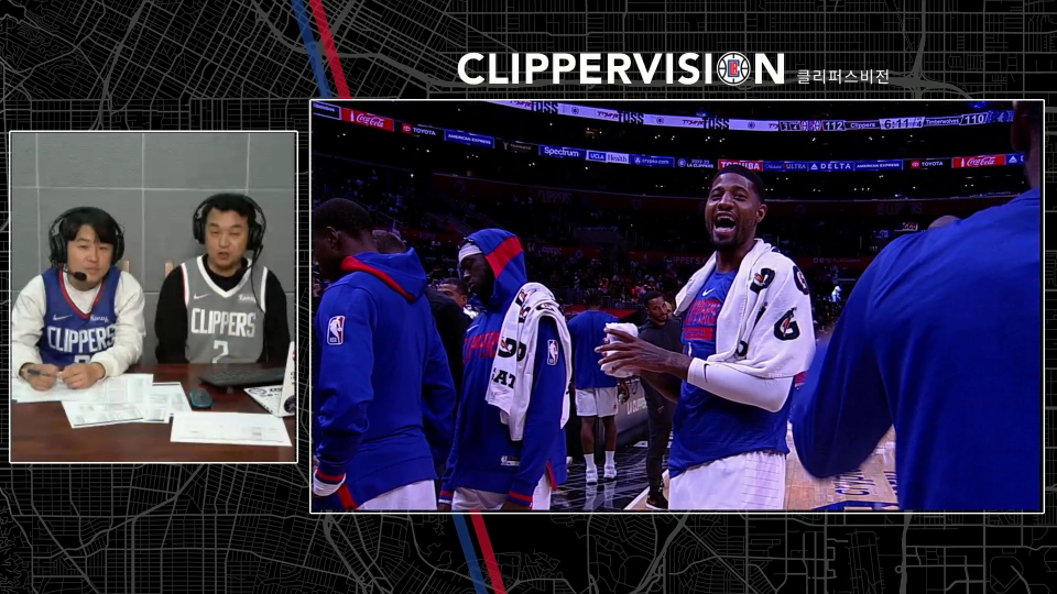 ClipperVision’s channel feeds include Korean-language coverage of Clippers games covered by a broadcast team based in Seoul.