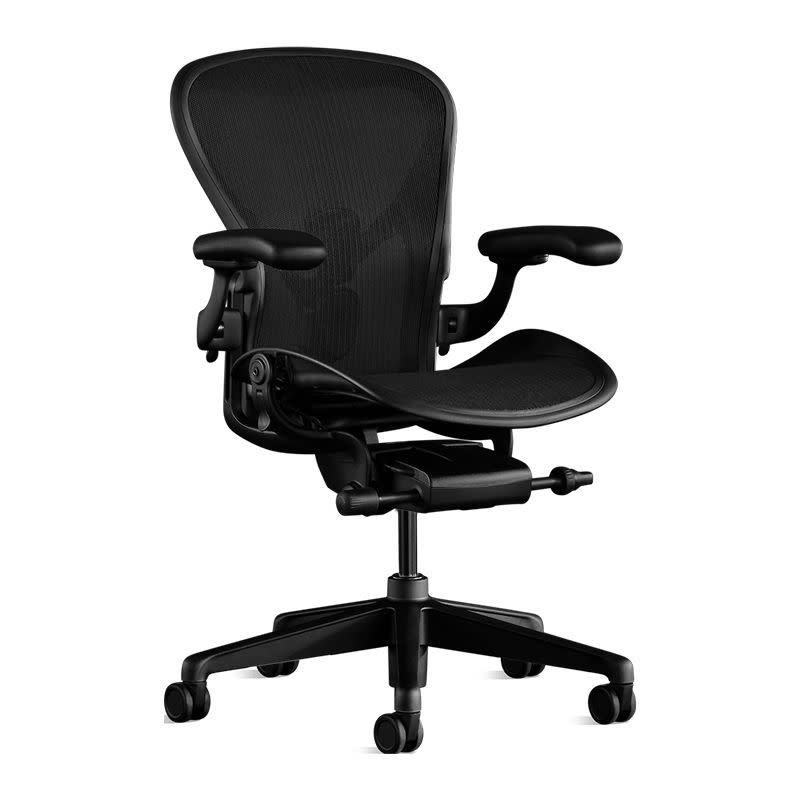 <p>Aeron Gaming Chair</p><p>hermanmiller.com</p><p>$1356.00</p><p><a href="https://store.hermanmiller.com/gaming-chairs/aeron-gaming-chair/2521927.html" rel="nofollow noopener" target="_blank" data-ylk="slk:Shop Now;elm:context_link;itc:0;sec:content-canvas" class="link ">Shop Now</a></p><span class="copyright">hermanmiller.com</span>