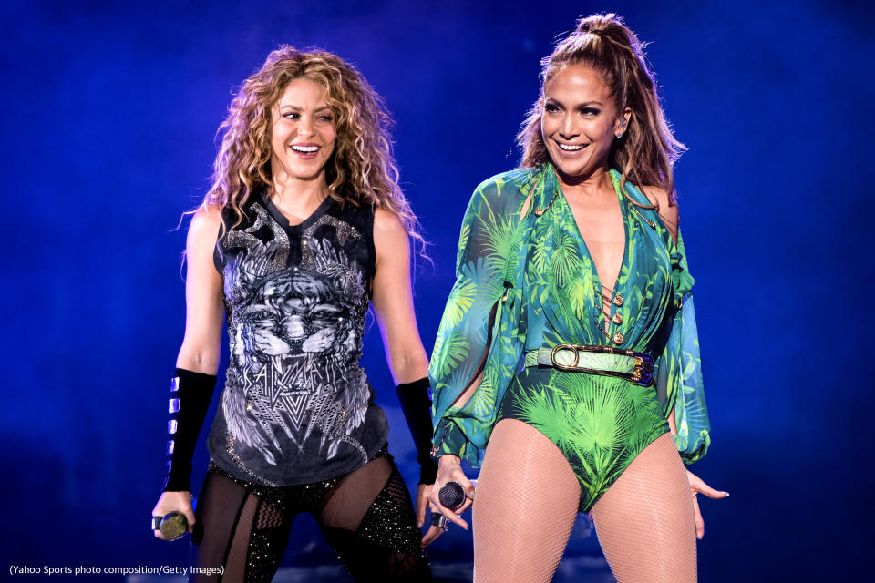 Jennifer Lopez and Shakira will headline the halftime show during Super Bowl LIV.