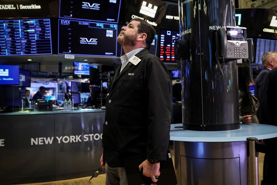 Wall Street stocks were mixed as US inflation soared in April. Photo: Reuters/Brendan McDermid