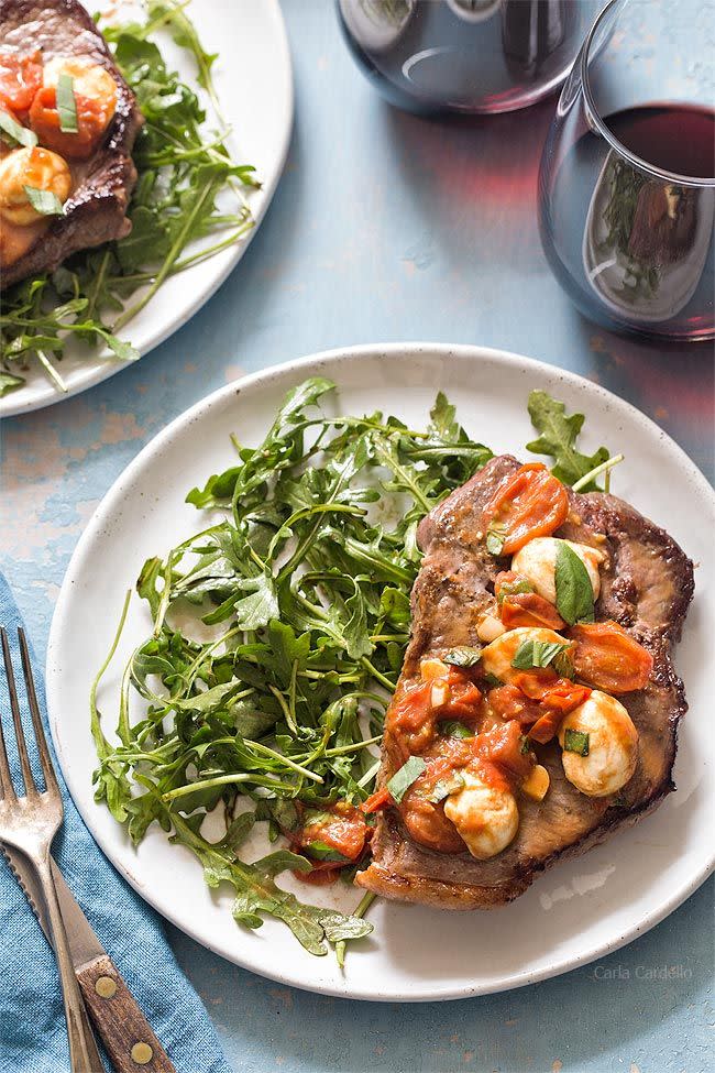 Caprese Steak Dinner For Two