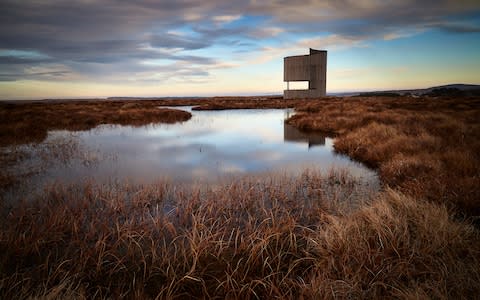 RSPB Forsinard Flows Nature Reserve, Sutherland, Highland, Scotland, January