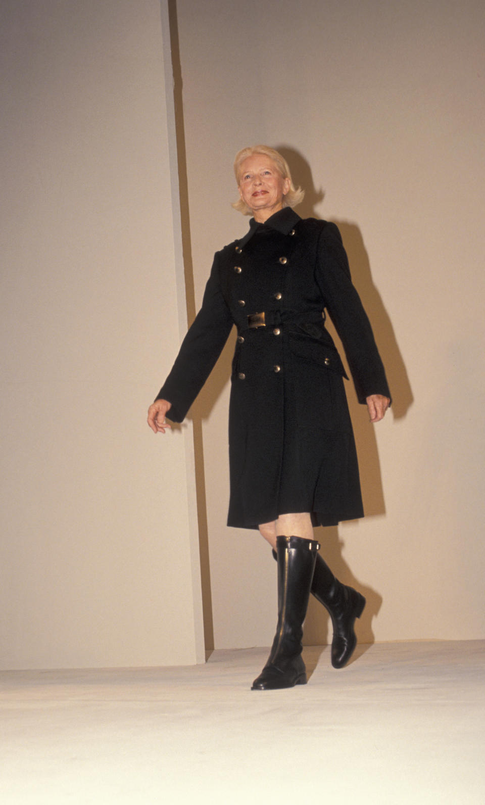 C. Z. Guest on the Prada 1994 runway 