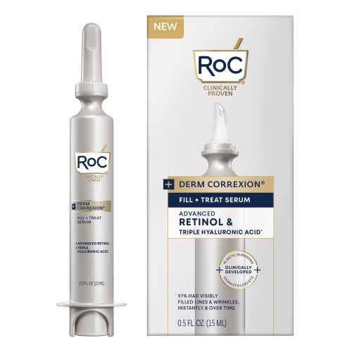 7) Derm Correxion Fill + Treat Advanced Retinol Serum with Hyaluronic Acid