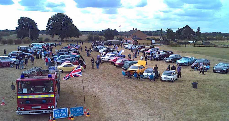 The annual car shows grow every year and last month, 300 people attended the event. (Collect/PA Real Life)