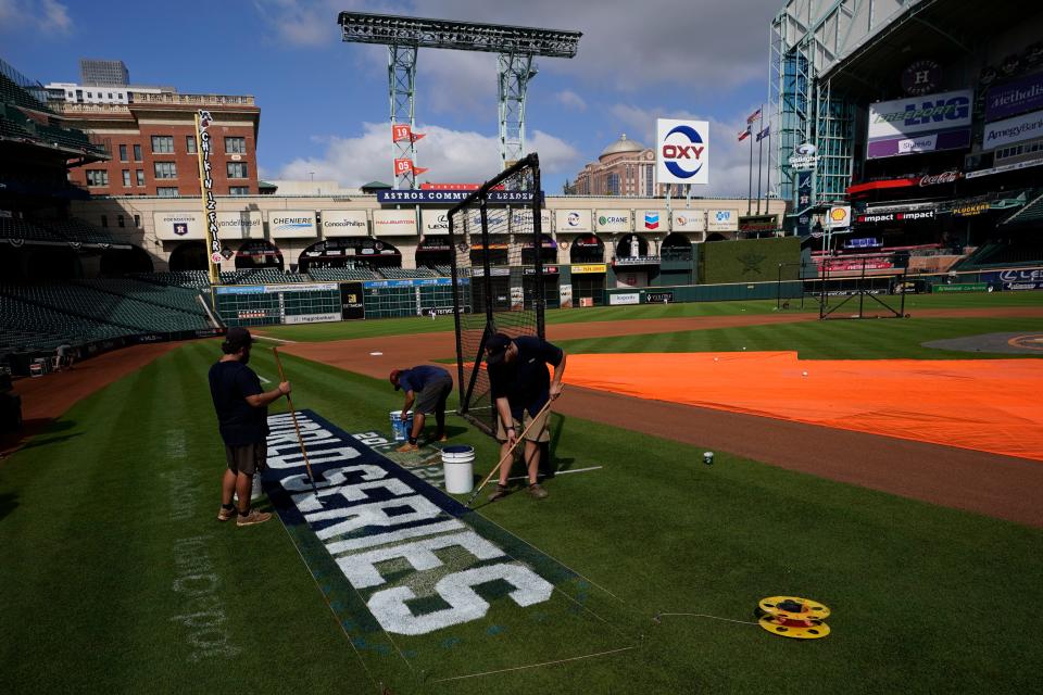 The 2023 World Series is scheduled to begin on Oct. 27.